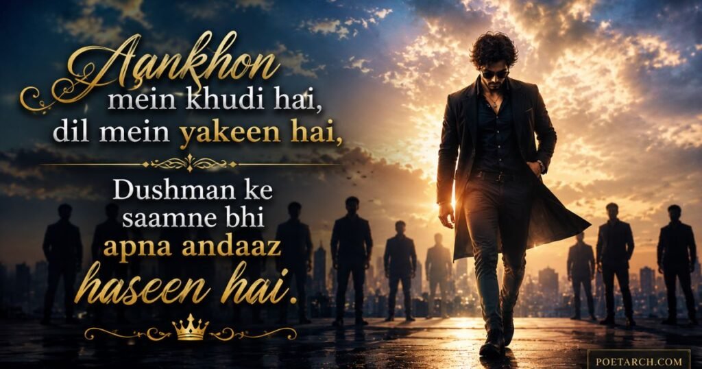 2 Line Dushman Attitude Shayari