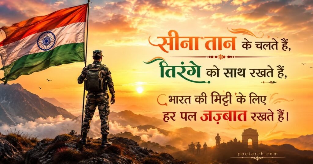 Indian Army Shayari in Hindi