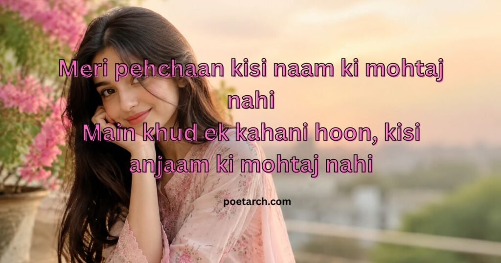 Powerful Myself Shayari in English 