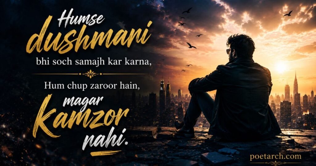 Top dushman shayari