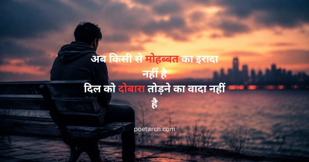 no love shayari