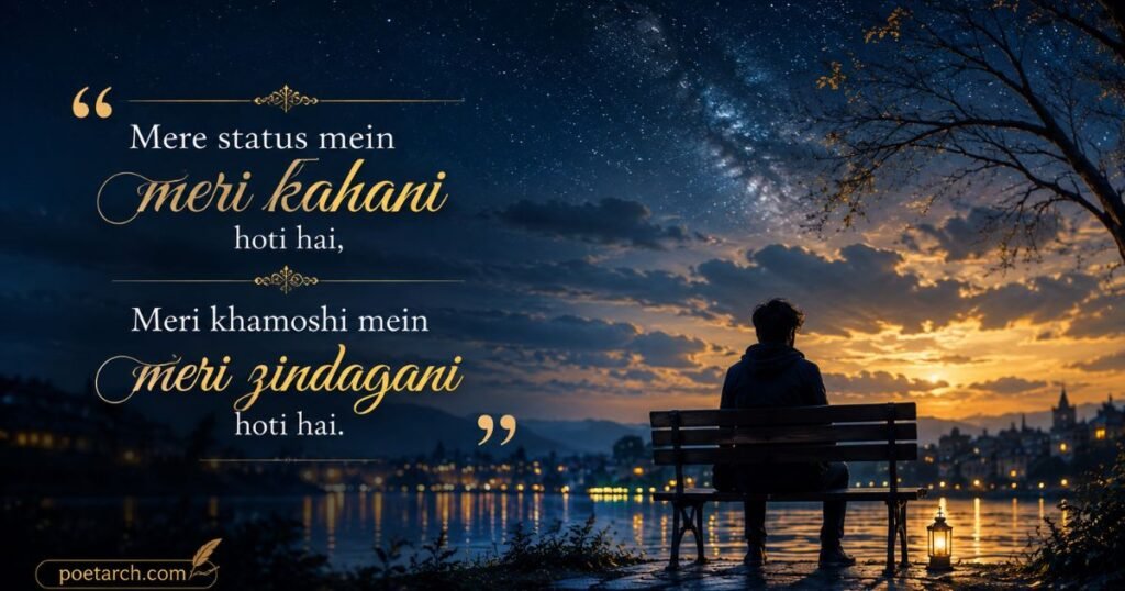 Alone Attitude Shayari for WhatsApp
