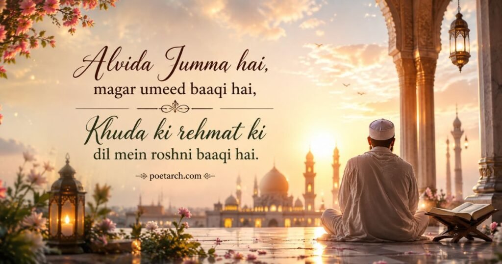 Alvida Jumma Mubarak Shayari