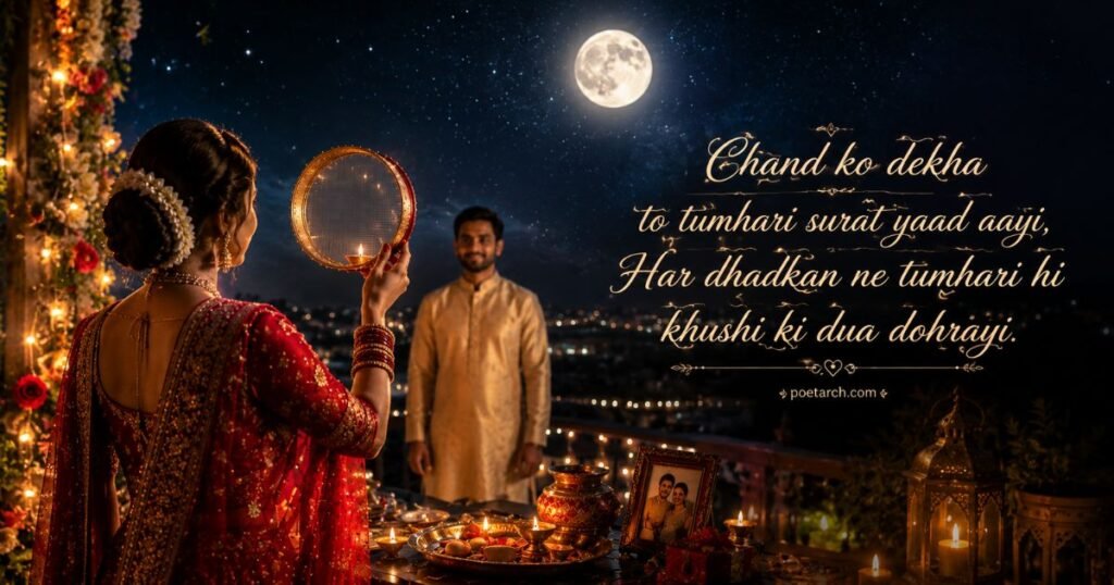 Best Karwa Chauth Shayari for Husband and Wife