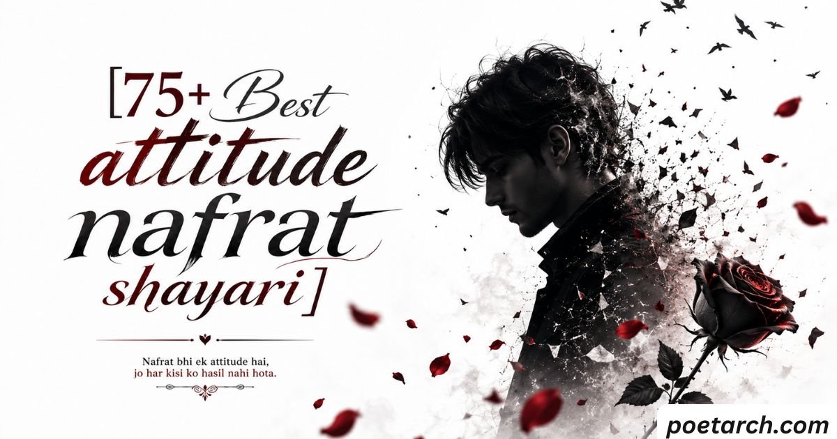 Best nafrat attitude shayari