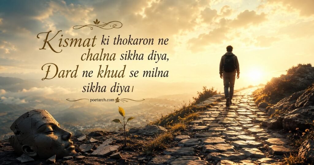 Dard Bhari Kismat Shayari on Life