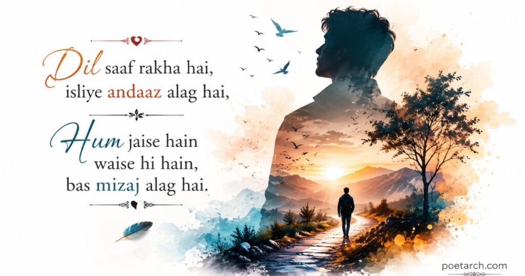 Deep Heart Touching Attitude Shayari
