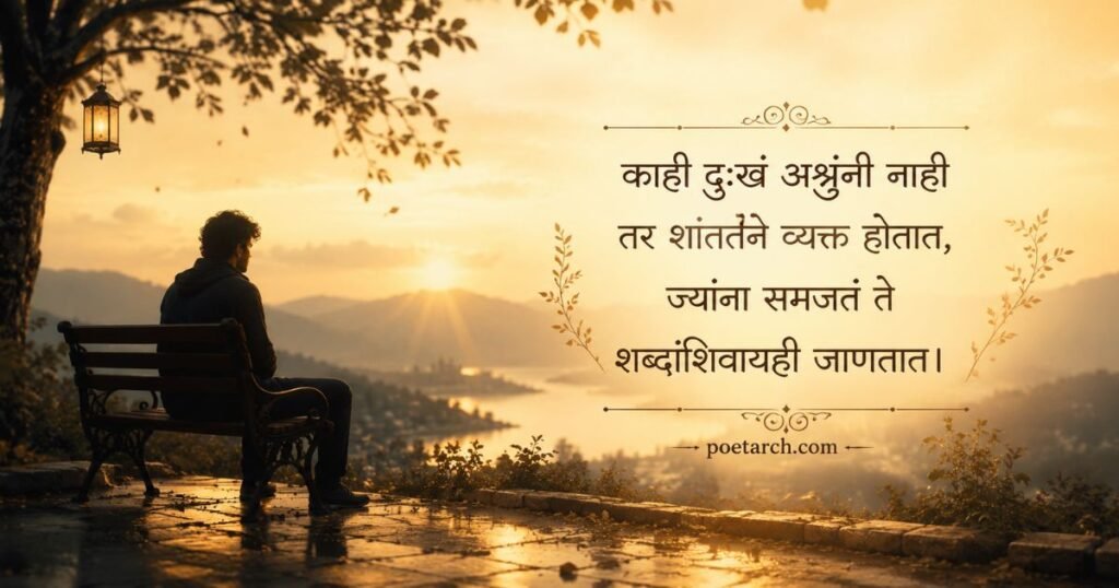 Deep Sad Shayari in Marathi
