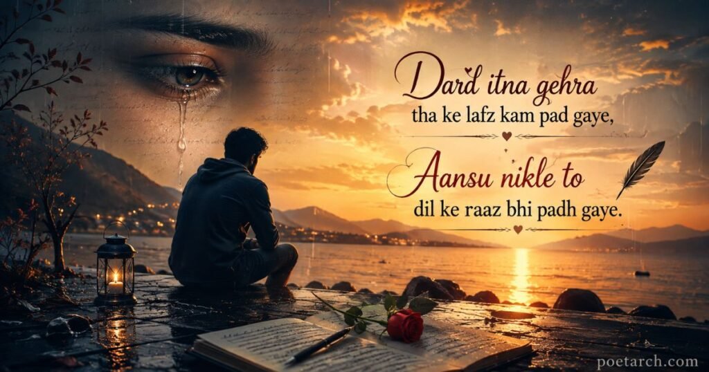 painful alone sad shayari