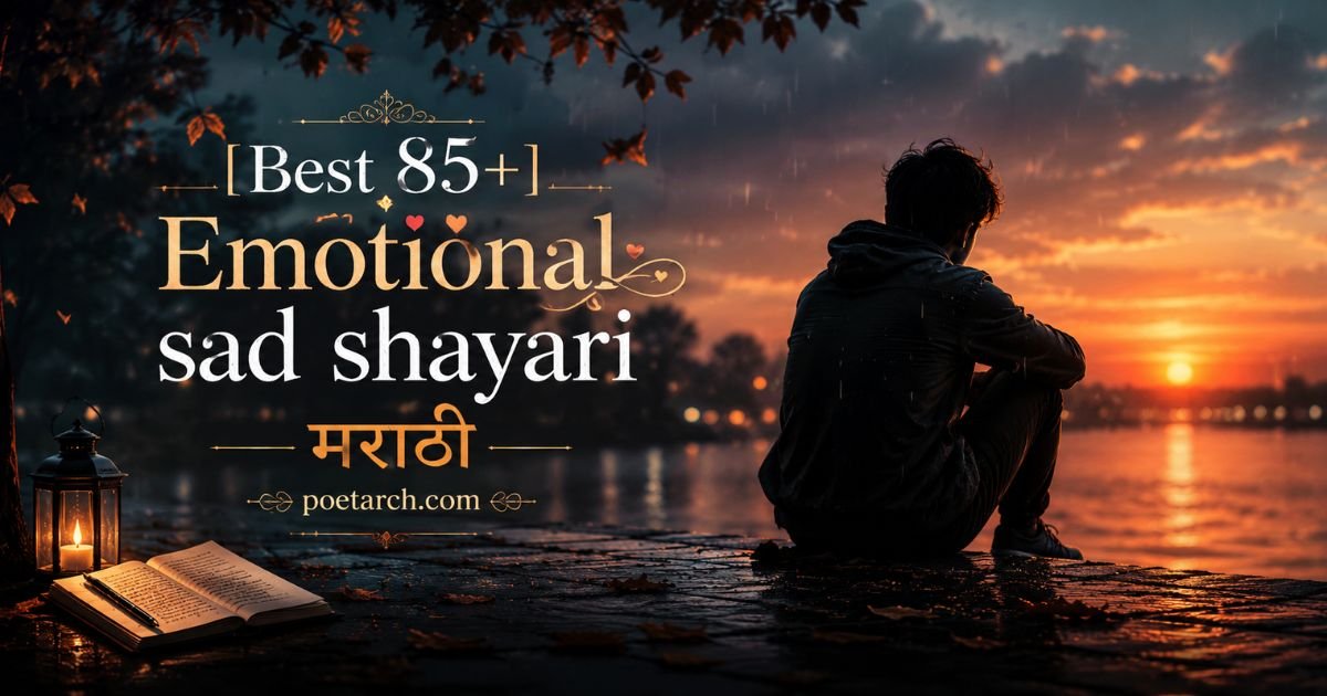 Emotional sad shayari marathi
