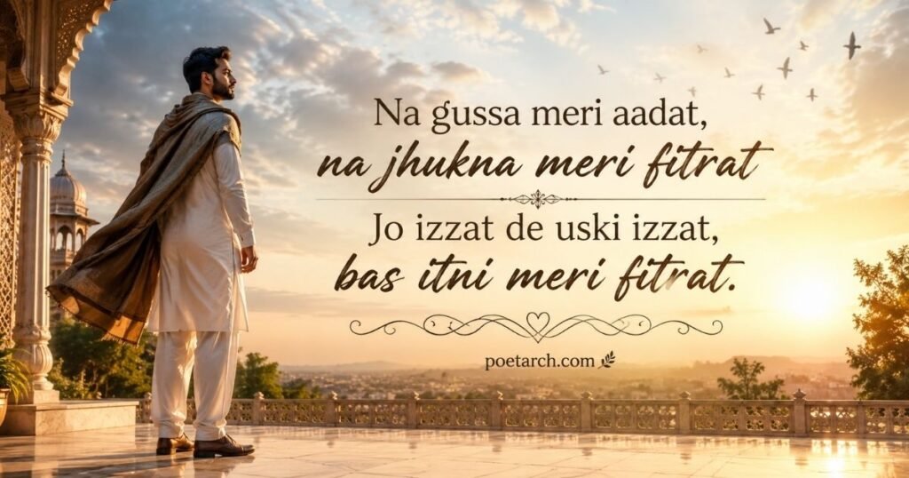 Male Attitude Gussa Shayari