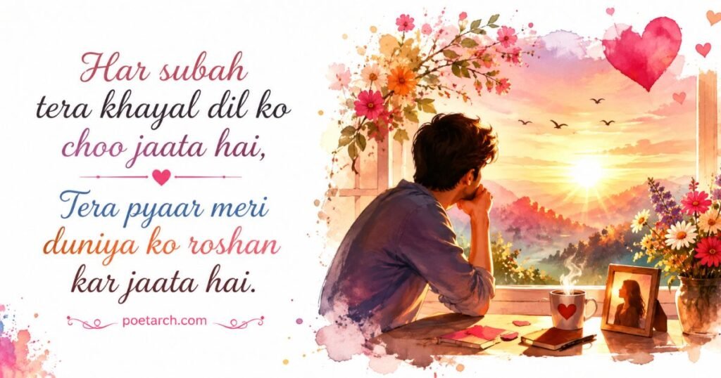Good Morning Love Shayari for Girlfriend