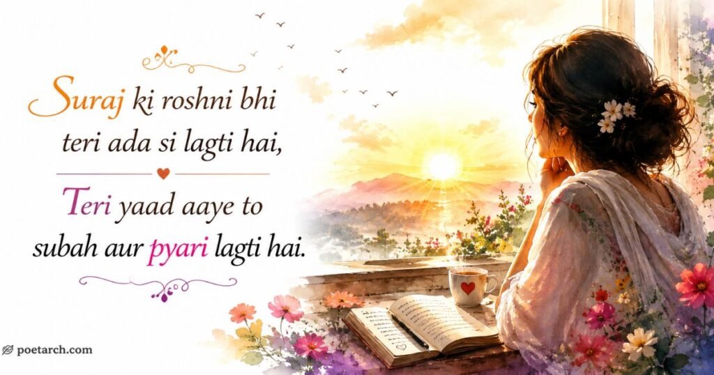 Good Morning Love Shayari for boyfriend