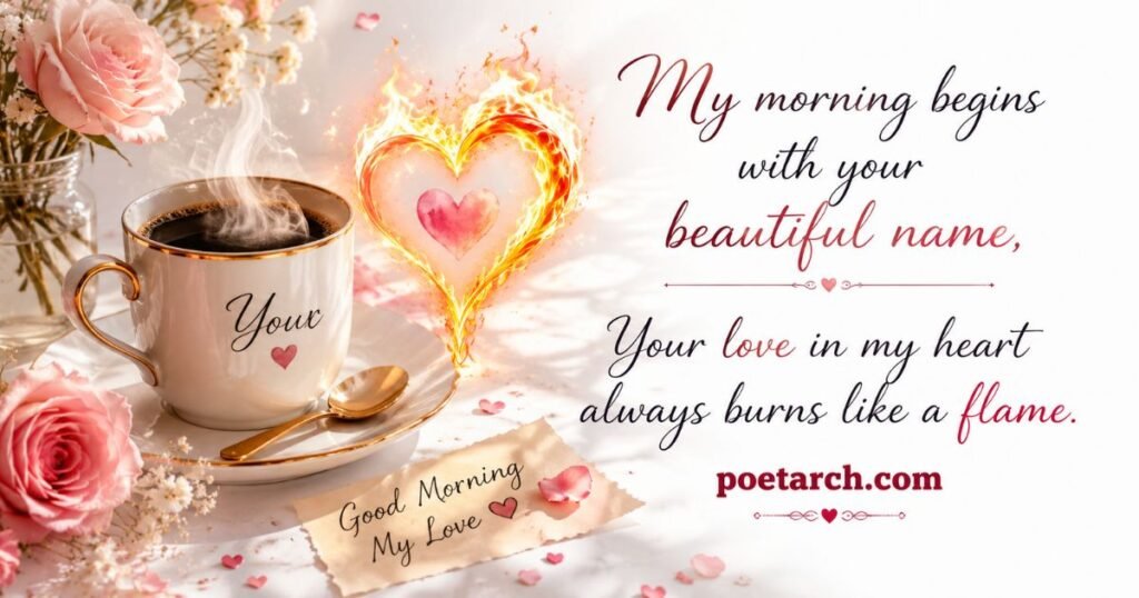 Good Morning Love Shayari in English