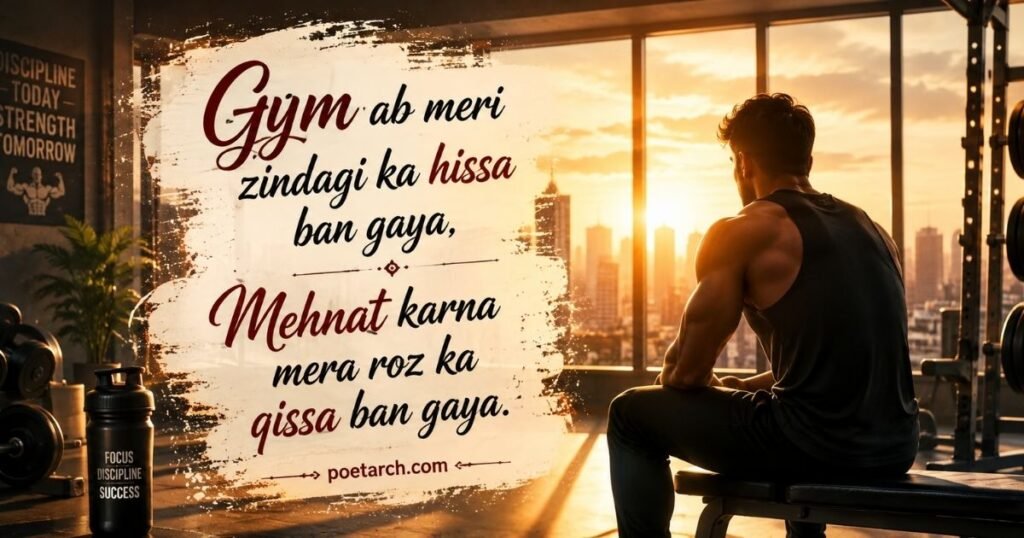 Gym Life Shayari
