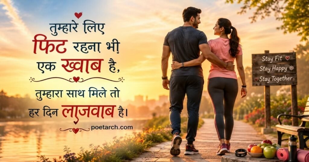 Gym Love Shayari in Hindi