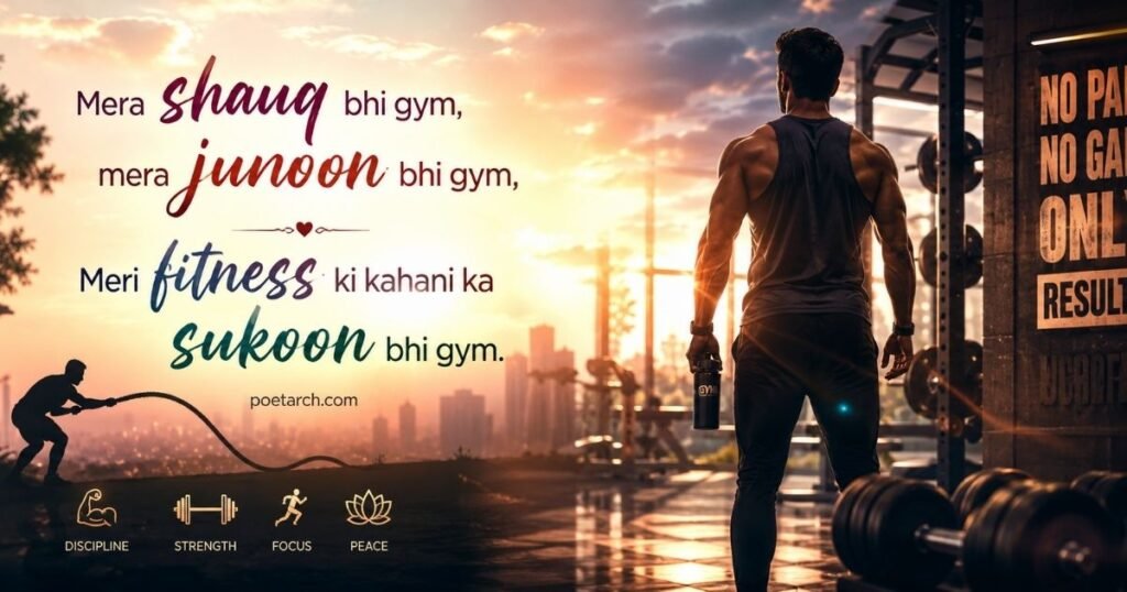 Gym Lover Shayari in Hindi