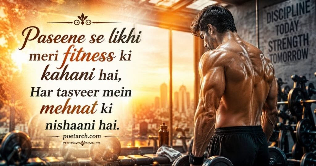 Gym Shayari for Instagram