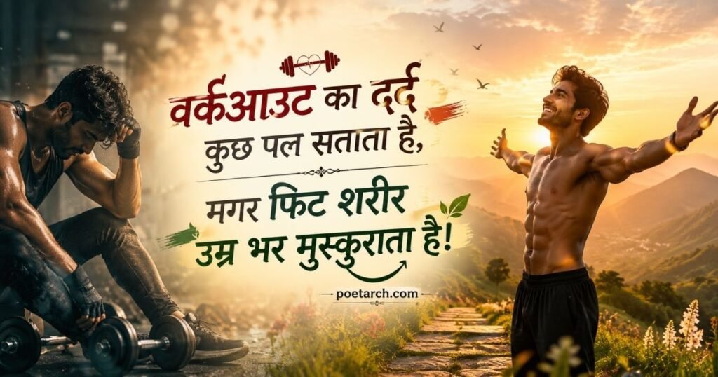 Gym Shayari in Hindi