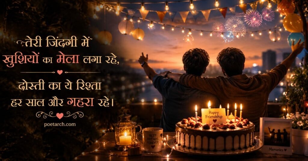 Happy Birthday Dost Shayari