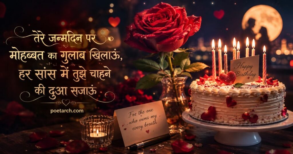 Happy Birthday My Love Shayari