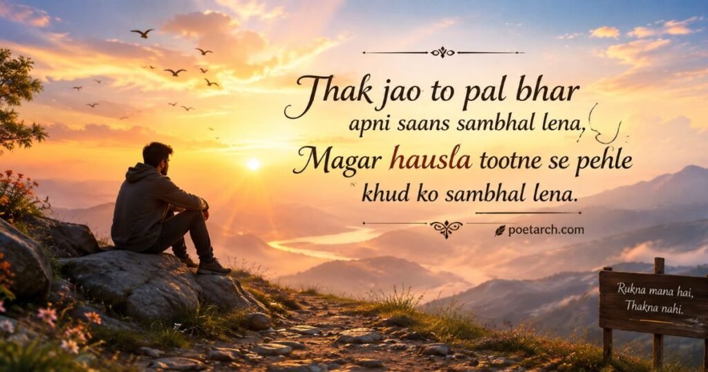 Hausla Aur Sangharsh Shayari