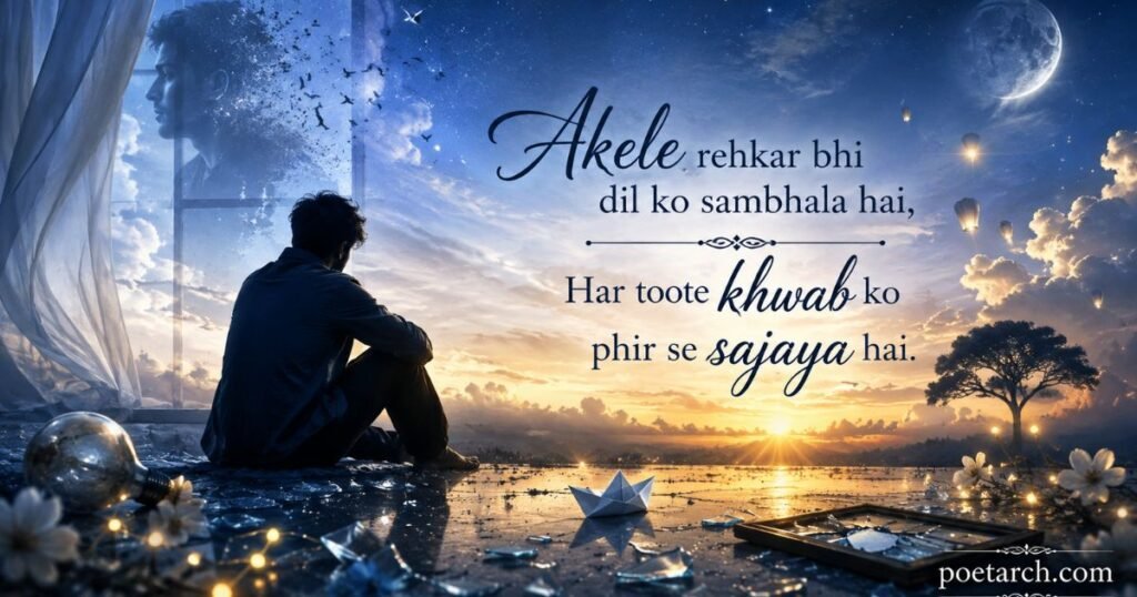 Heart Touching Alone Attitude Shayari