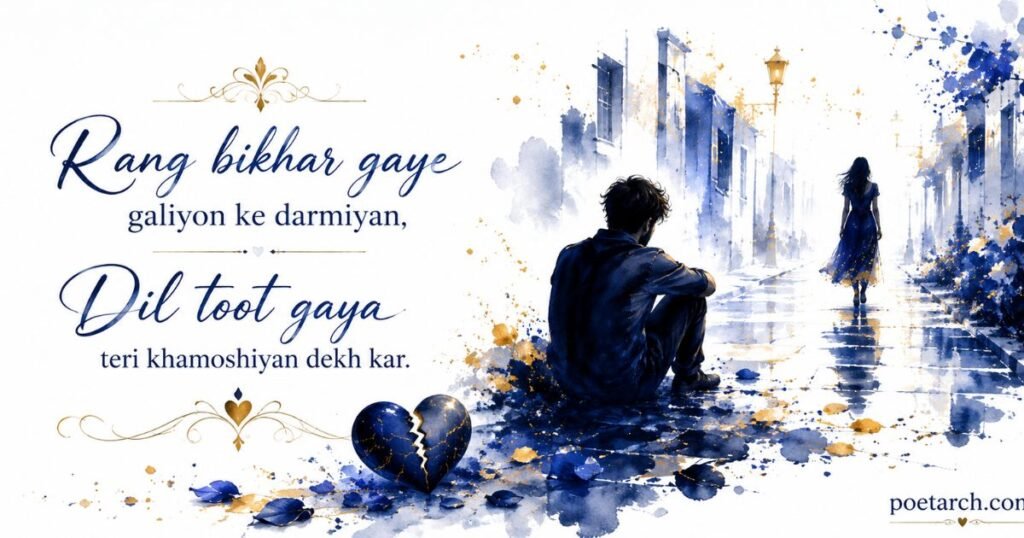 Holi Sad Shayari in Urdu