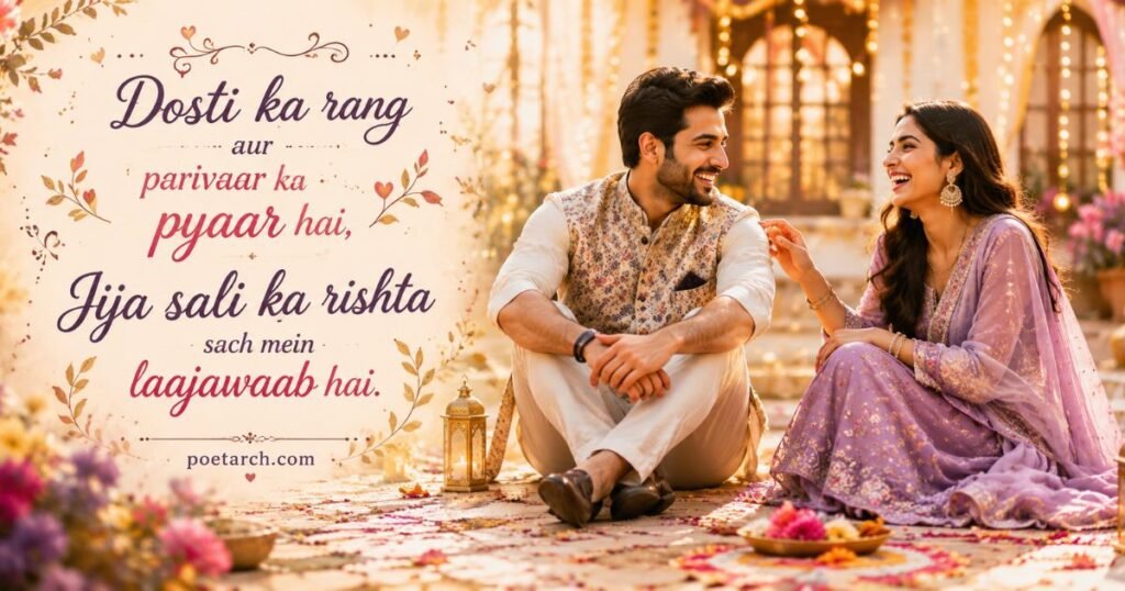 Jija Sali Shayari on jija sali bond