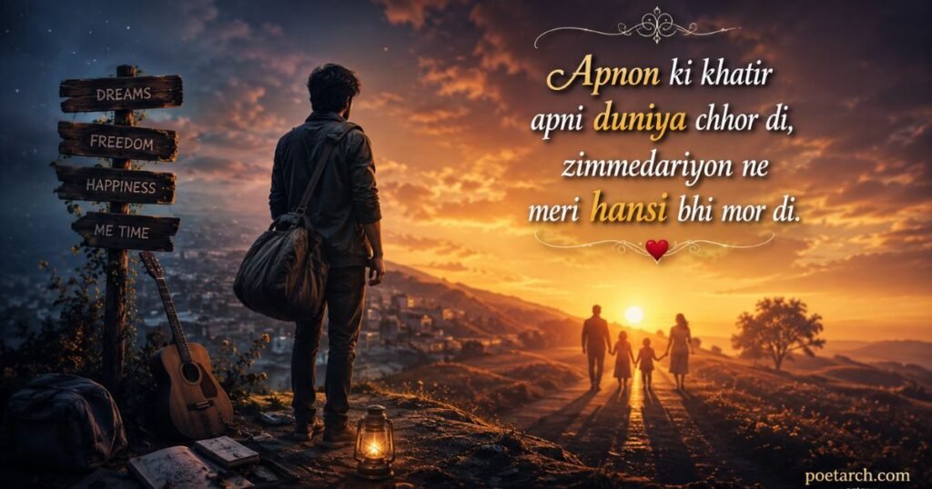 Jimmedari  Sad Shayari