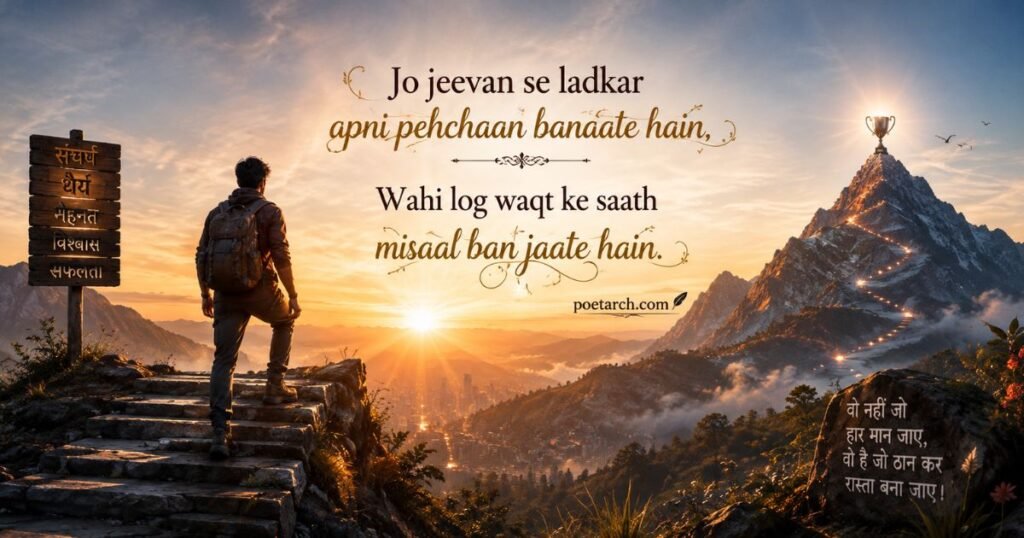 Jivan Sangharsh Shayari