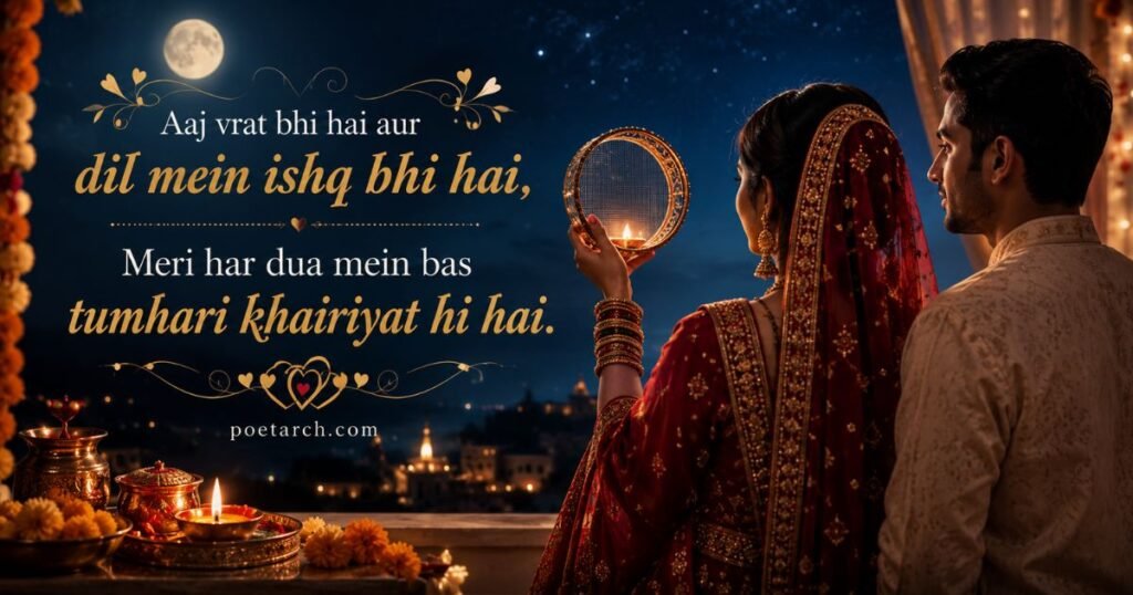 Karwa Chauth Shayari for Husband