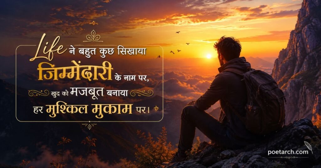 Life Ki Jimmedari Shayari in Hindi