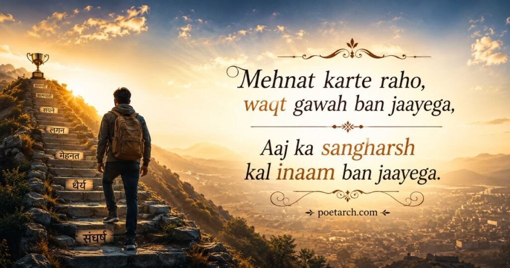 Mehnat Aur Sangharsh Shayari