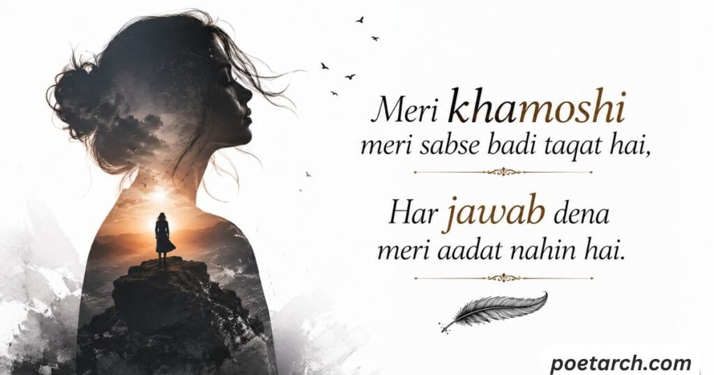 Nafrat Attitude Shayari for Girls