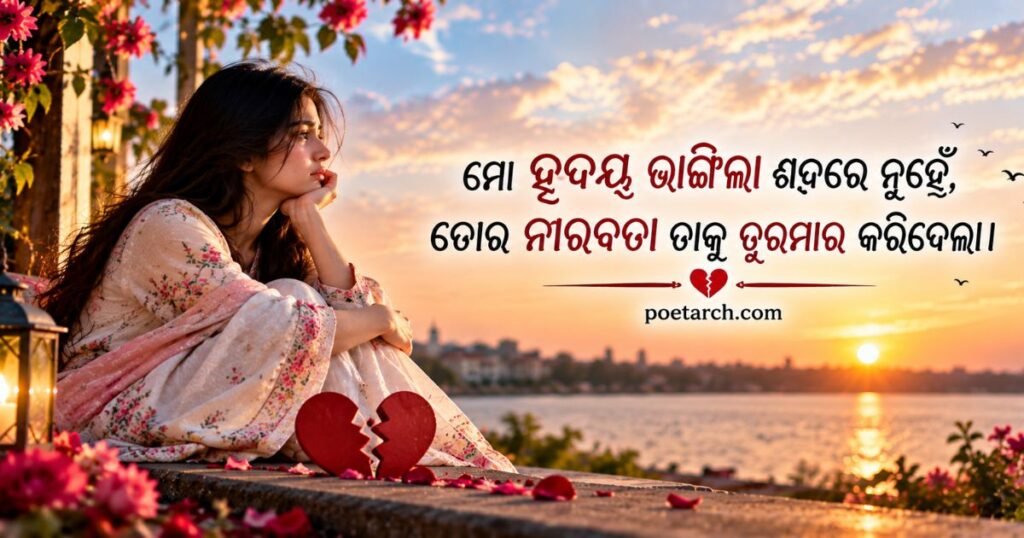 Odia Broken Heart Shayari