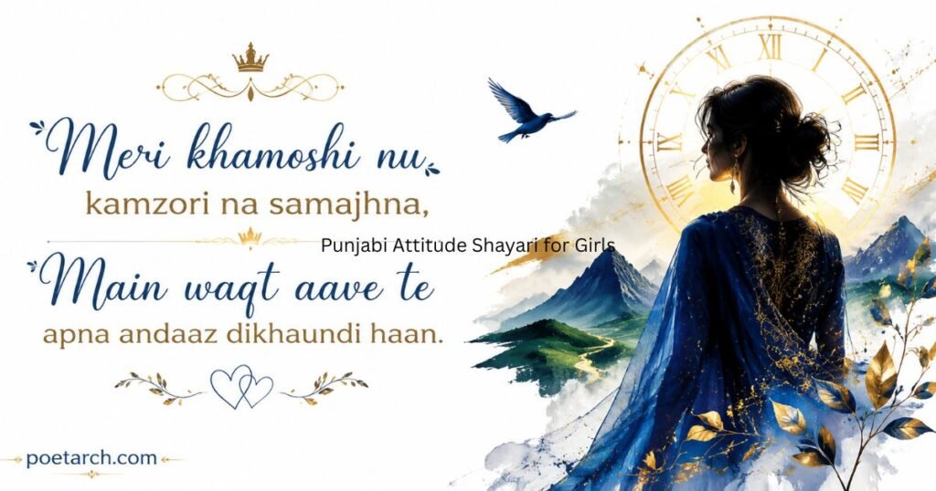 Punjabi Attitude Shayari for Girls