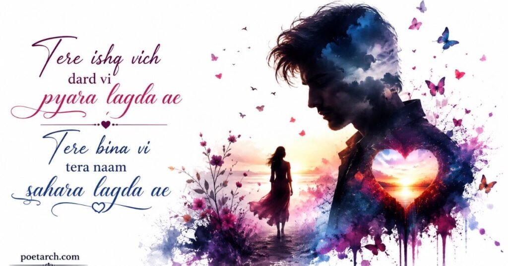 Punjabi Ishq Shayari 2 Lines