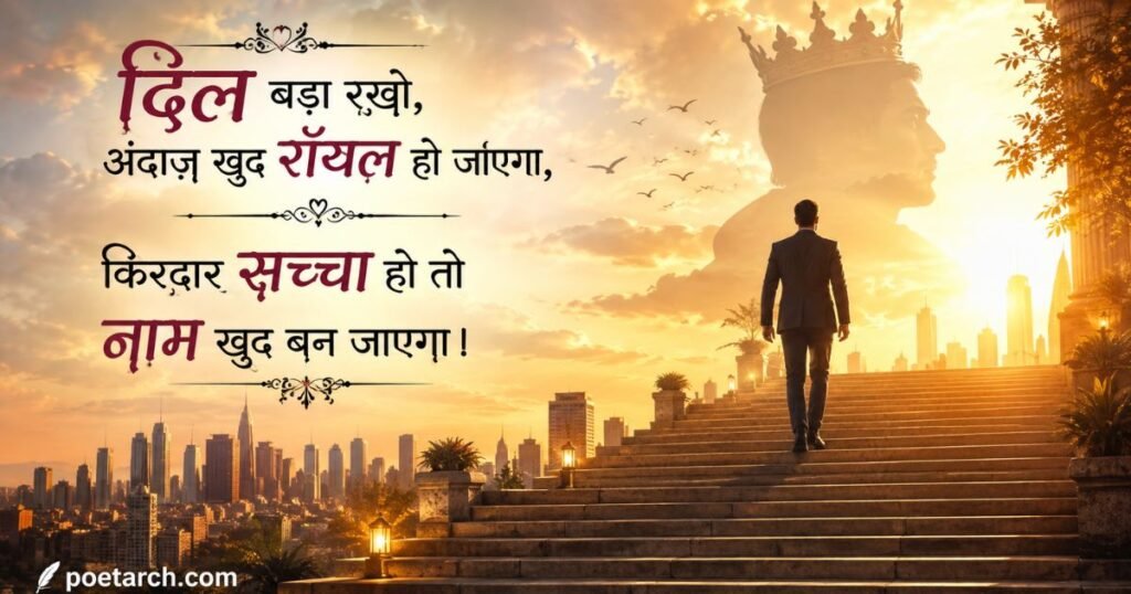 Royal Heart Touching Attitude Shayari