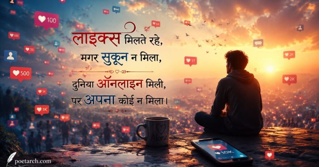 Sad Shayari Life 2 Line for Instagram