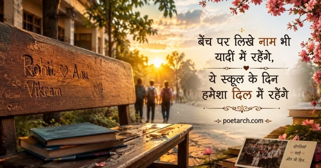 School Farewell Shayari