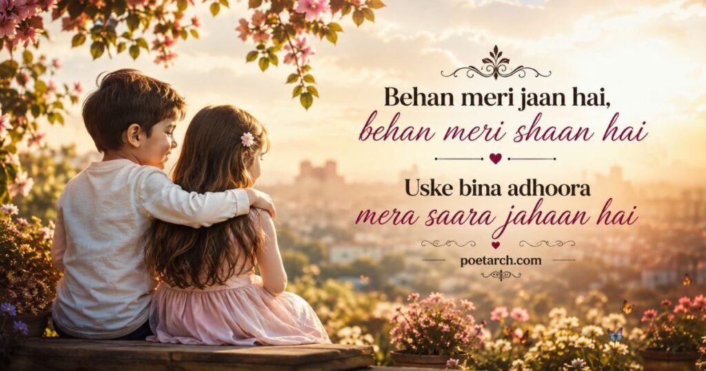 Sister Shayari 2 Lines