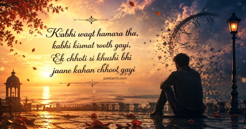 Waqt Aur Kismat Dard Shayari
