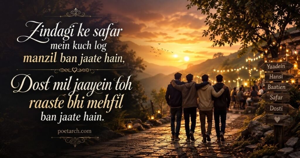 Zakir Khan Shayari on Dosti