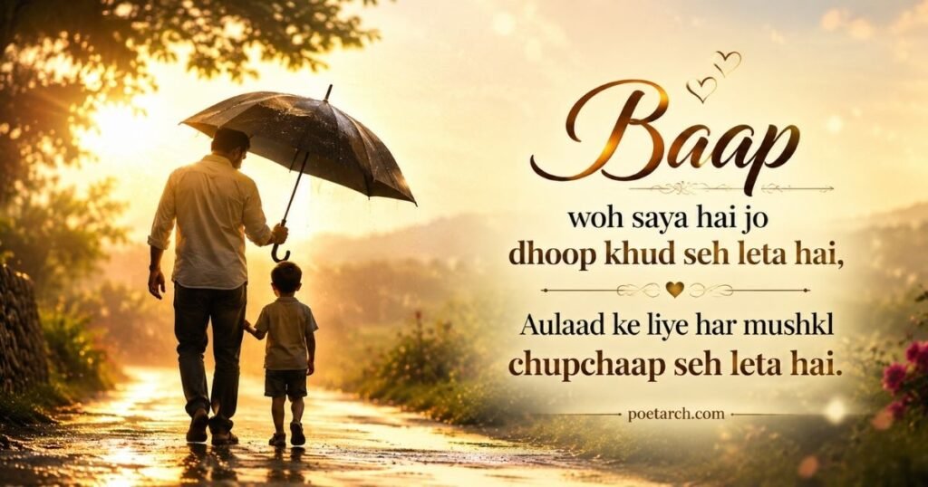 Zakir Khan Shayari on Father