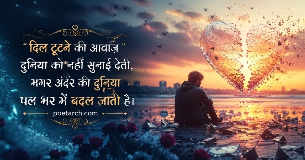 Zakir Khan Shayari on Heartbreak in hindi