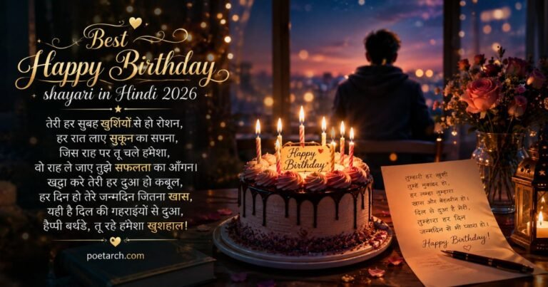 best happy birthday shayari