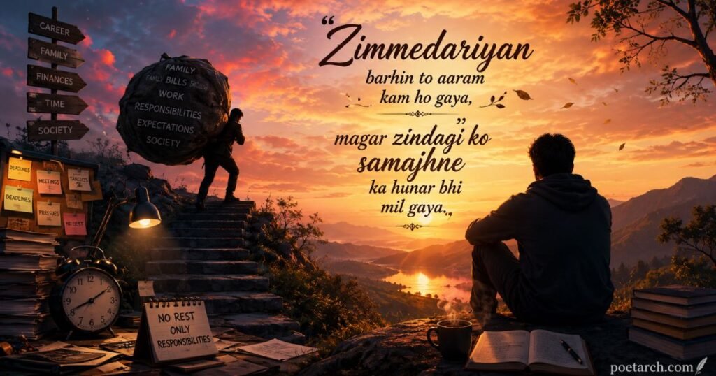 jimmedari Shayari