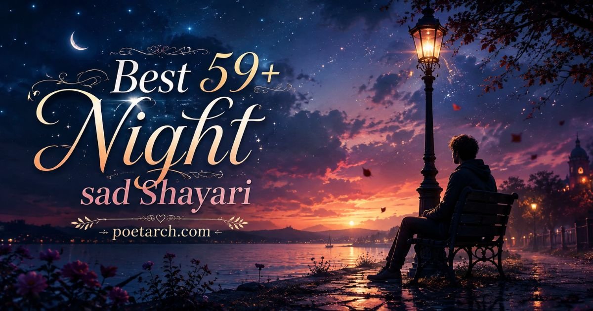 night sad shayari
