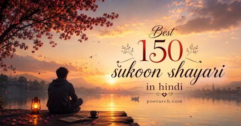 sukoon shayari in hindi